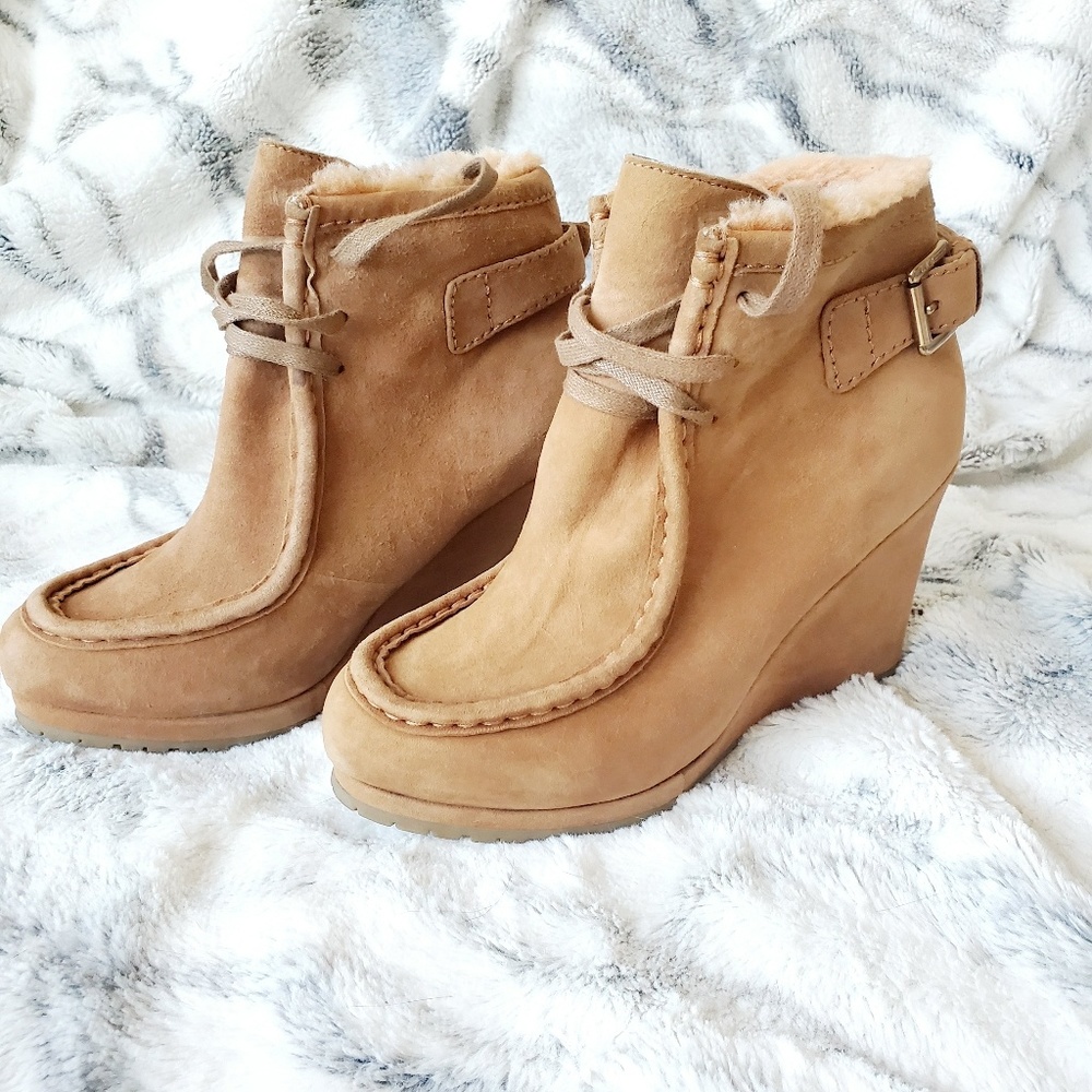 L.K. Bennett Fur Lined Charing Boot